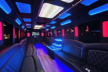 Livonia Limousine Bus Interior