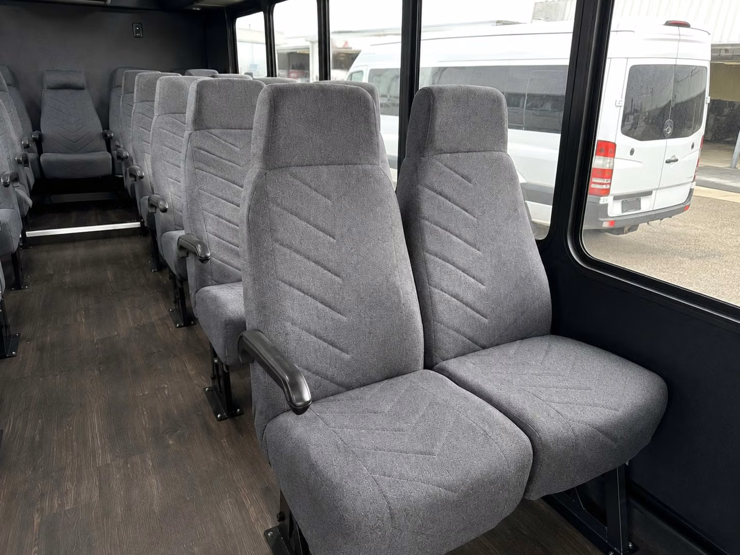 20 passenger minibus interior