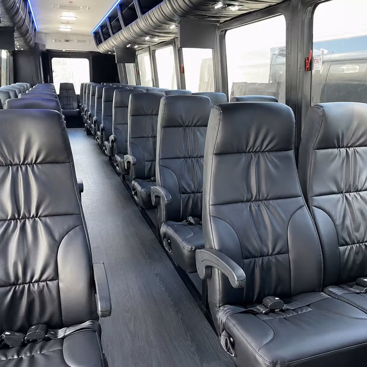 30 passenger minibus inside