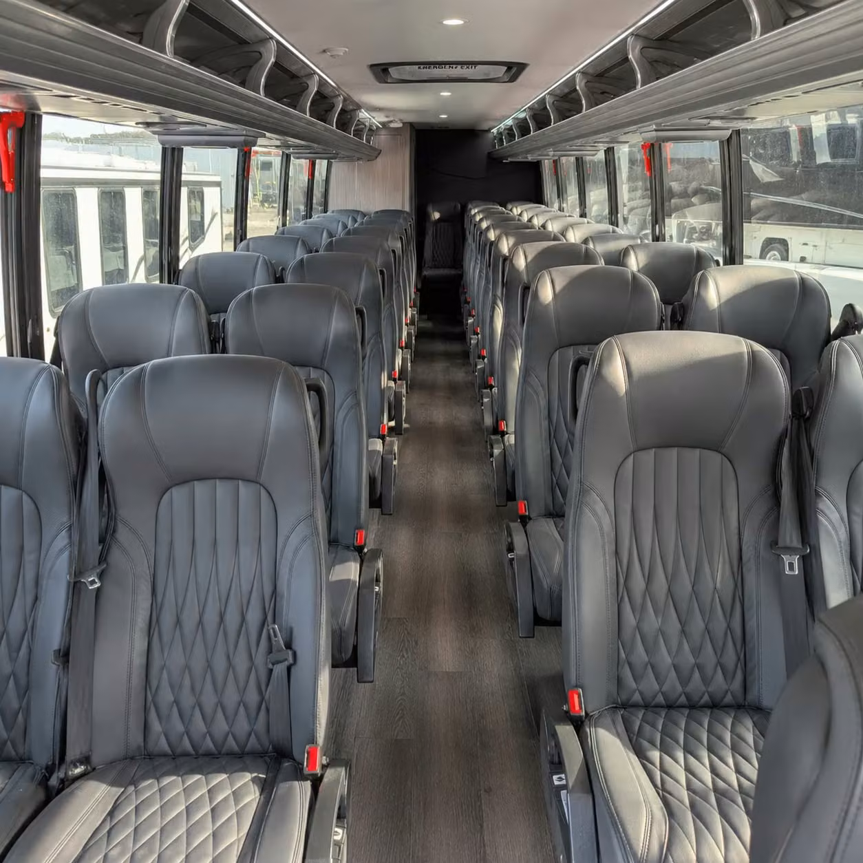 30 passenger minibus interior