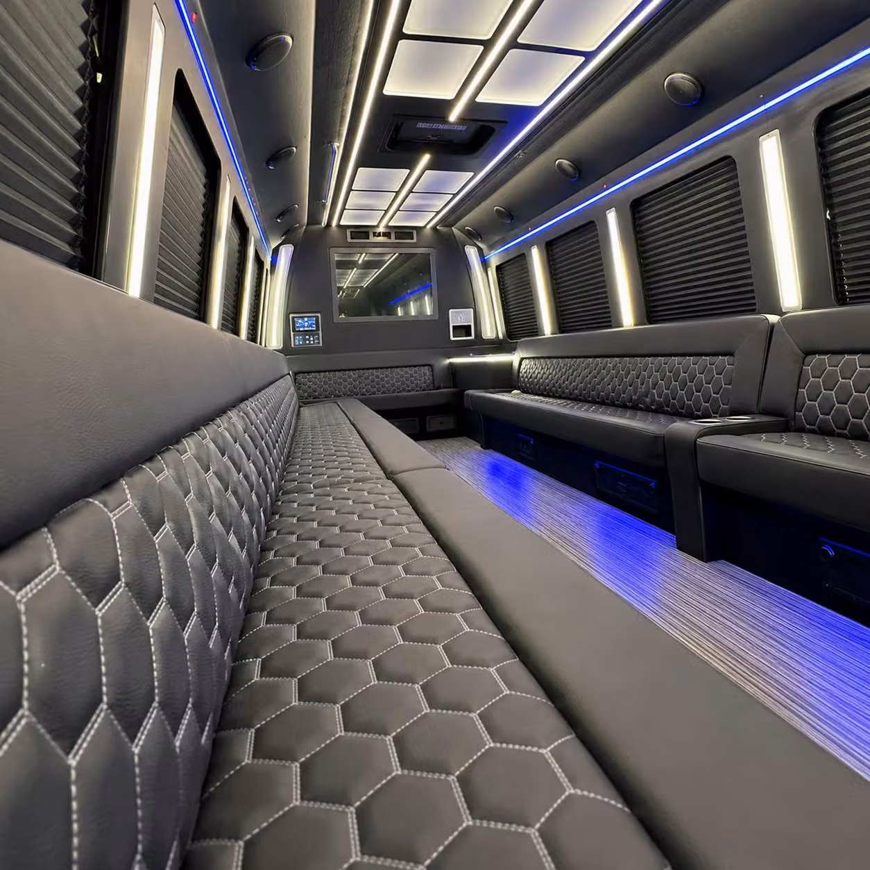party bus interior