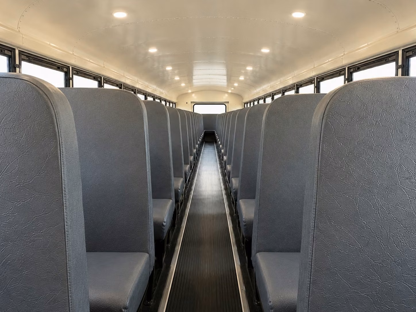 school bus interior