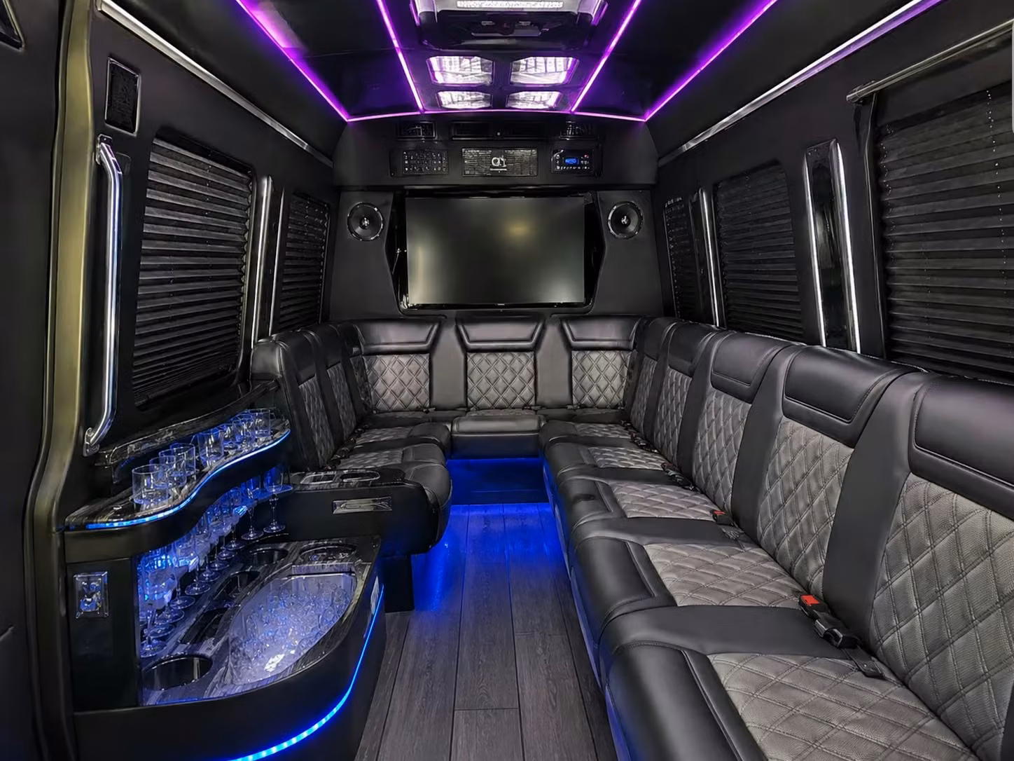 sprinter van rentals for executive style prom transportation in livonia