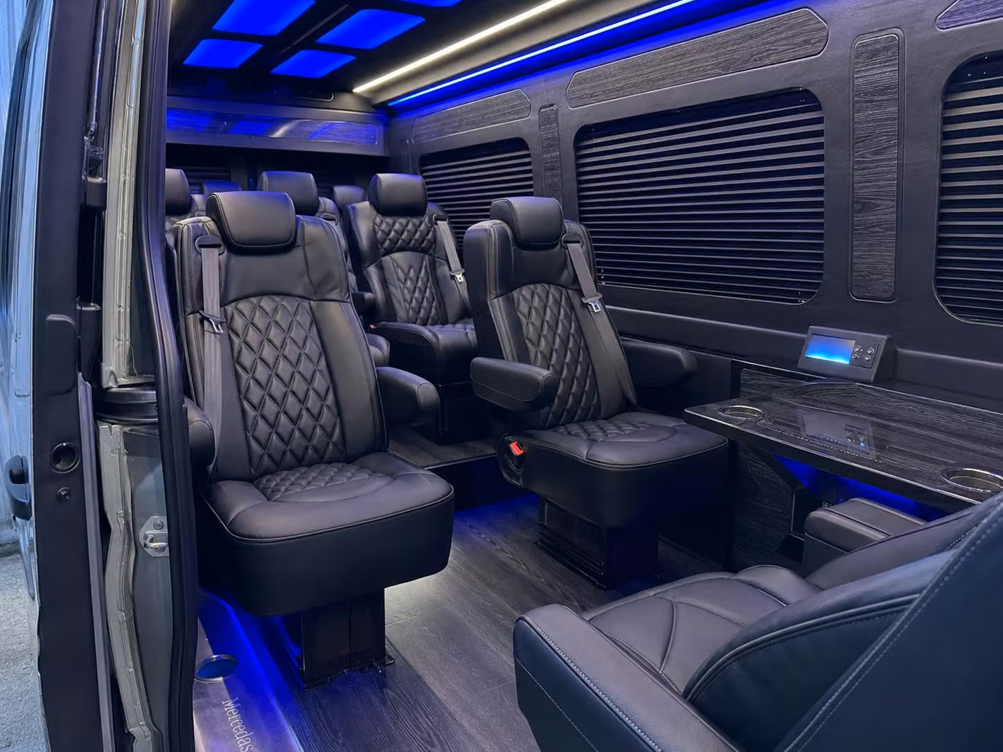 sprinter van transportation for groups and events across livonia